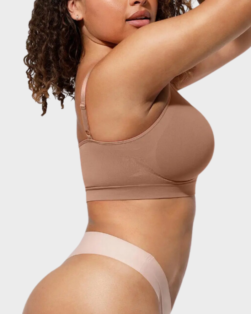 Women's Full Coverage Non-Padded Wireless Sculpt Bra