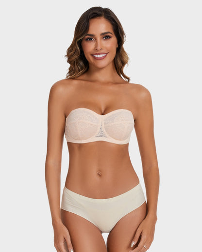 Plus Size Ultra Thin Strapless Bras