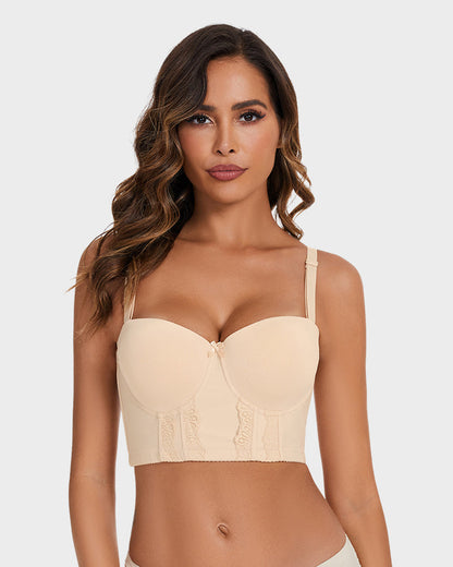 The Low Back Strapless Bra