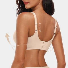 Women Seamless Bras Wireless Scalloped Push Up Bras