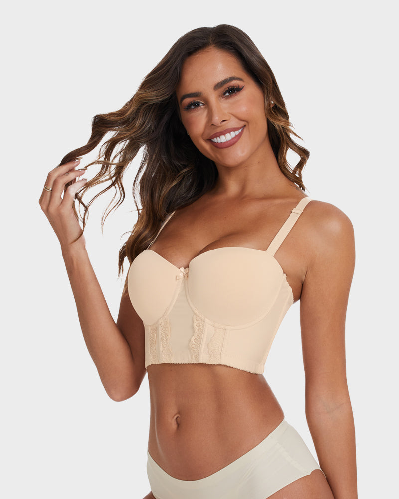 The Low Back Strapless Bra