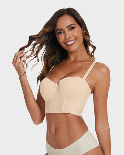 The Low Back Strapless Bra