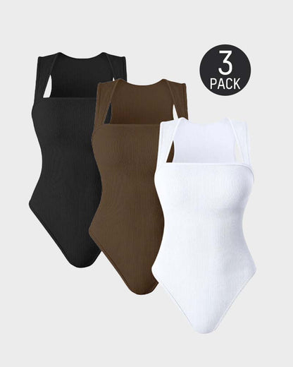 Sleeveless Tummy Control Tank Tops Bodysuits