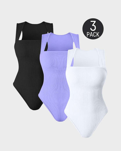 Sleeveless Tummy Control Tank Tops Bodysuits