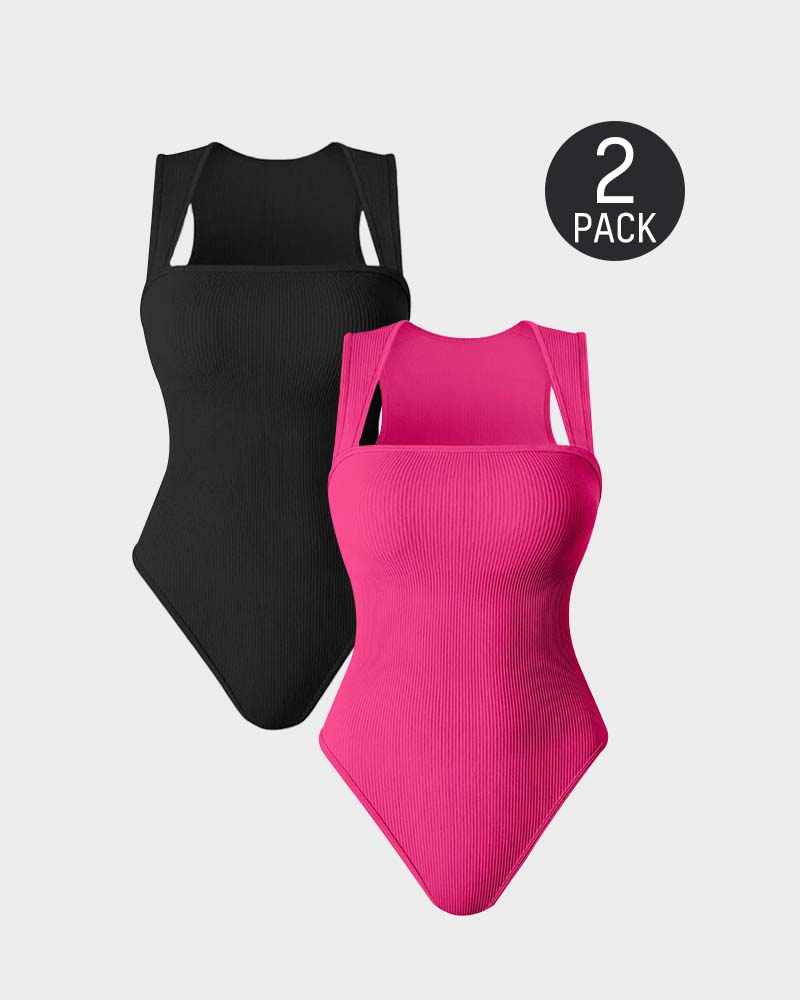 Sleeveless Tummy Control Tank Tops Bodysuits