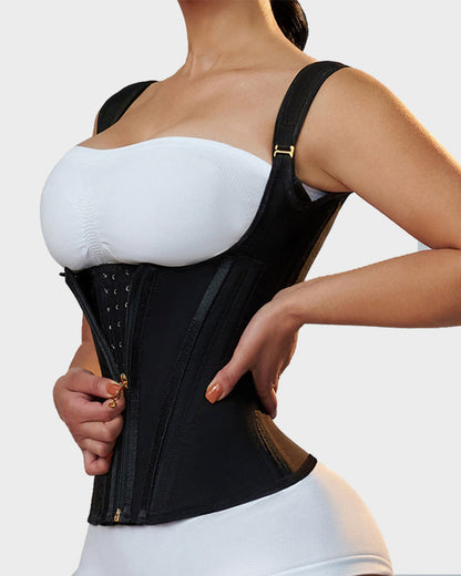 Double Waistband Corset Vest