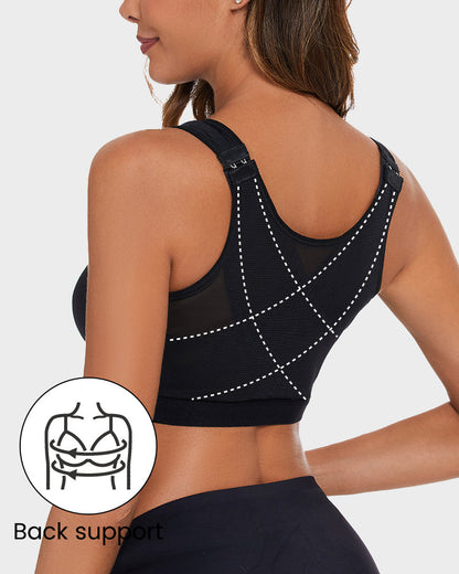 Soft X-shaped Back Posture Bra