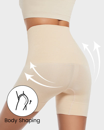 Ultra High-Waisted Tummy Control Butt Lifting Shorts