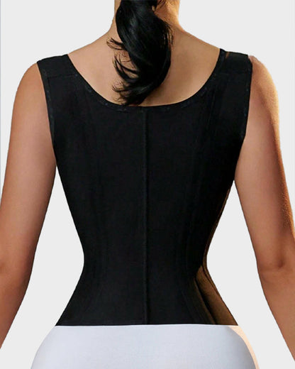 Double Waistband Corset Vest