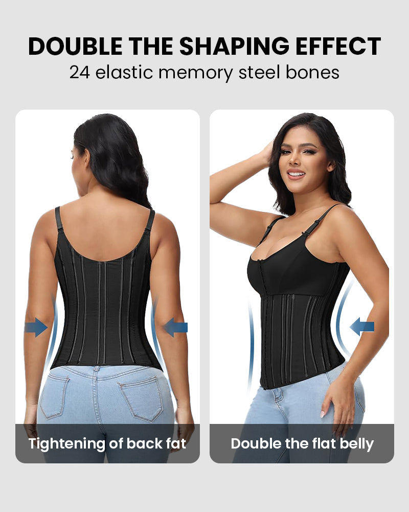 Push-Up Sculpting Corset Vest Shapewear