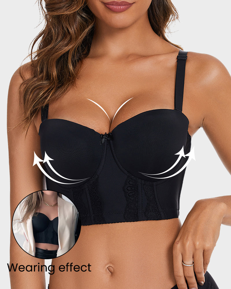 The Low Back Strapless Bra