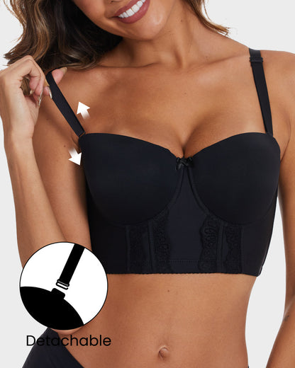 The Low Back Strapless Bra