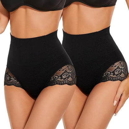 Lace-Trim Shaping Brief Panty