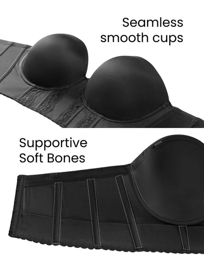 The Low Back Strapless Bra