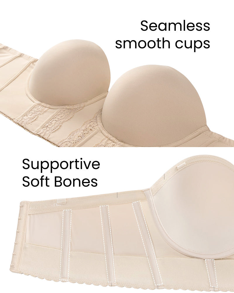 The Low Back Strapless Bra