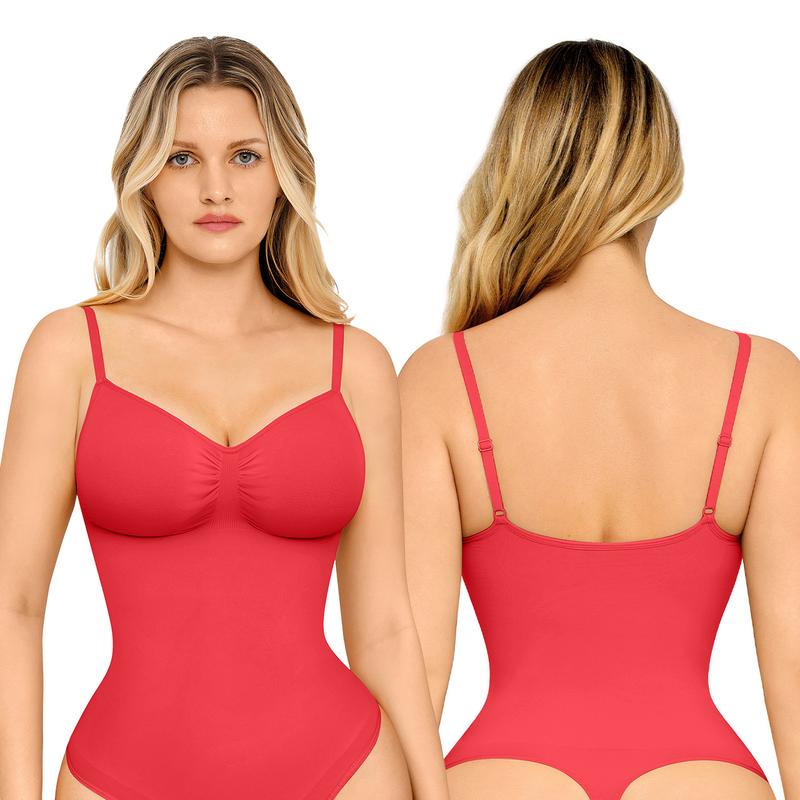 Seamless Covered Bust Jumpsuit Fit Comfort SlimmingThong Bodysuit