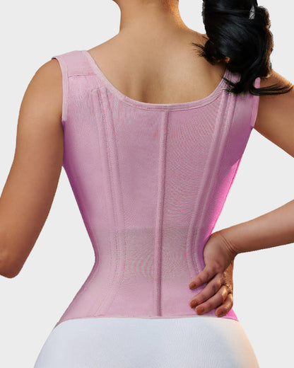 Double Waistband Corset Vest