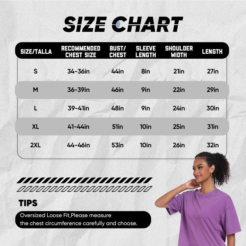 Cotton T-Shirts Oversized Short Sleeves Casual Loose Streetwear Tee Tops