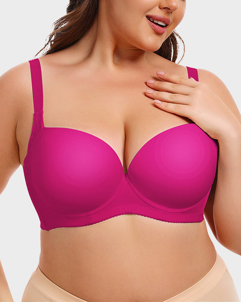 Comfy Smoothing Push-Up T-Shirt Bra