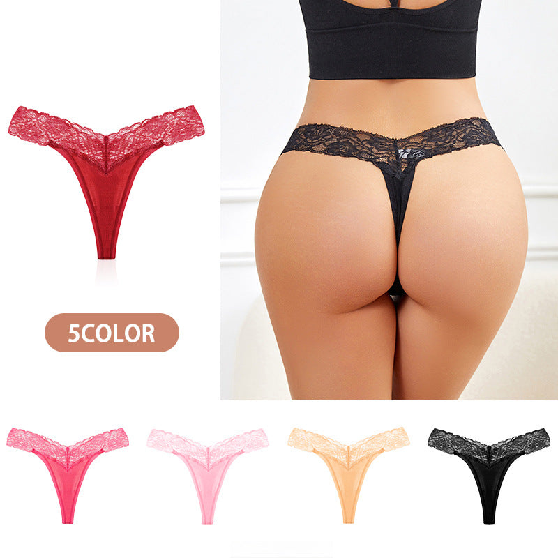 Plus size sexy lace seduction women thong