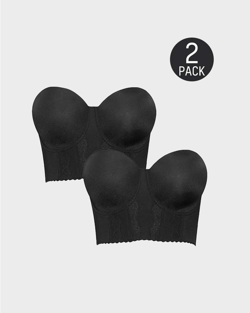 The Low Back Strapless Bra