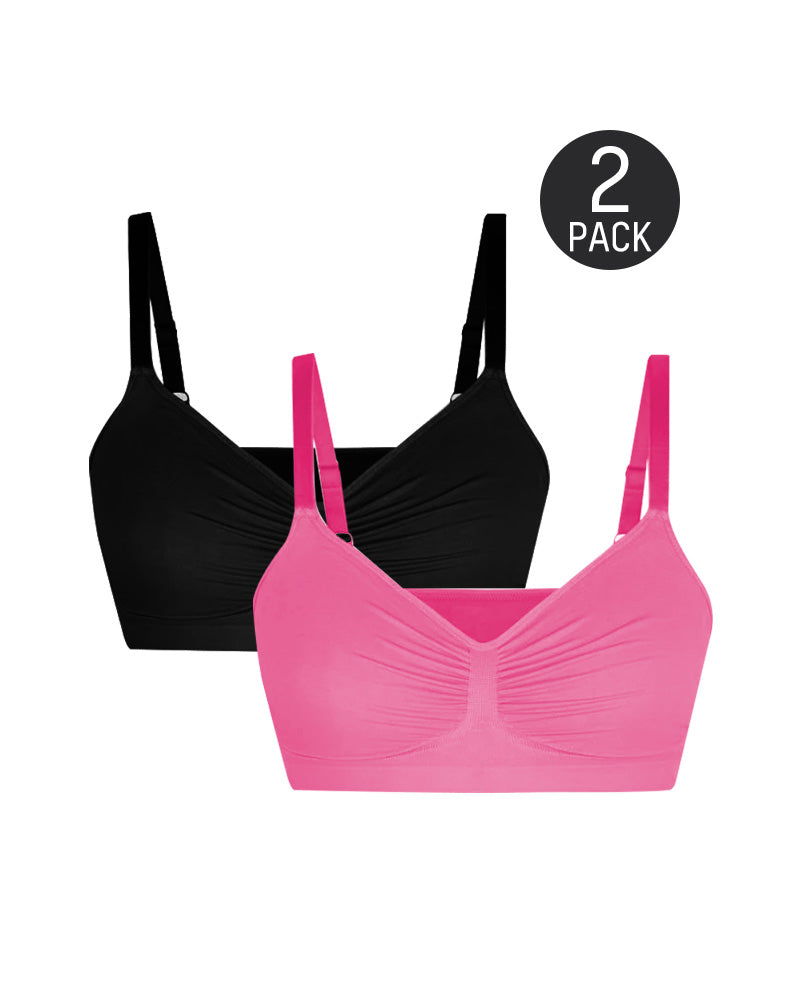 Women's Full Coverage Non-Padded Wireless Sculpt Bra