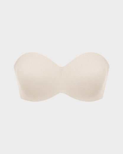 Full Support Non-Slip Convertible Bandeau Bra