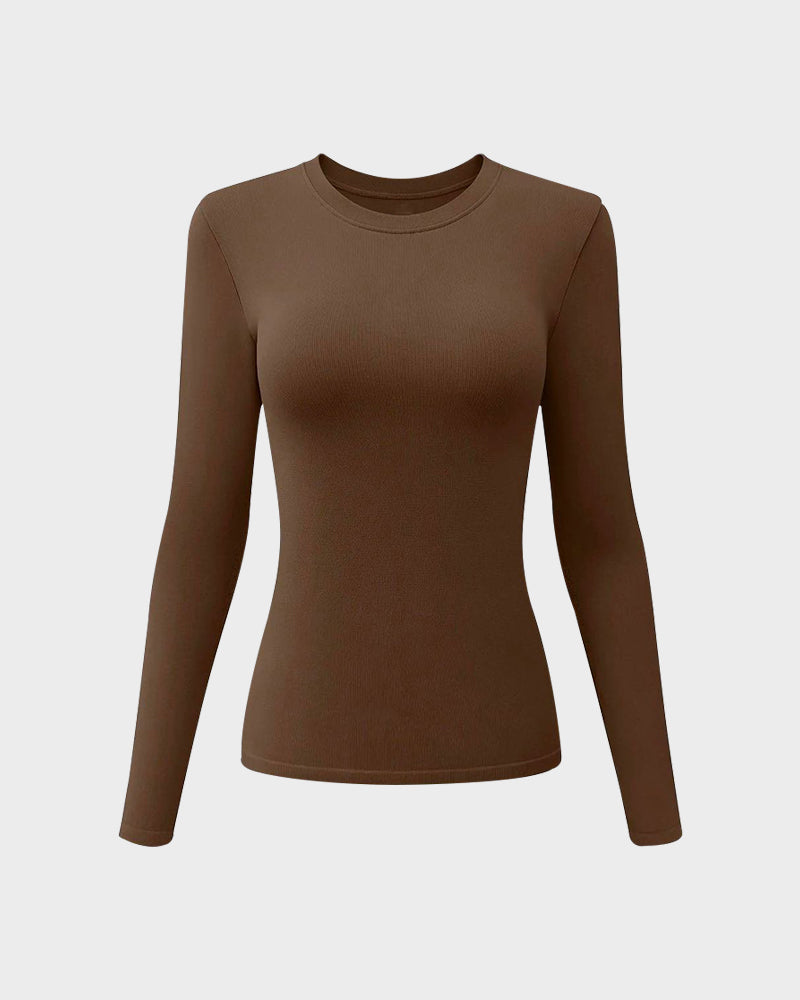 Comfort Long Sleeve Slim Fit Top