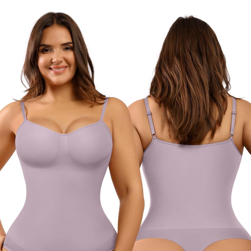 Seamless Covered Bust Jumpsuit Fit Comfort SlimmingThong Bodysuit