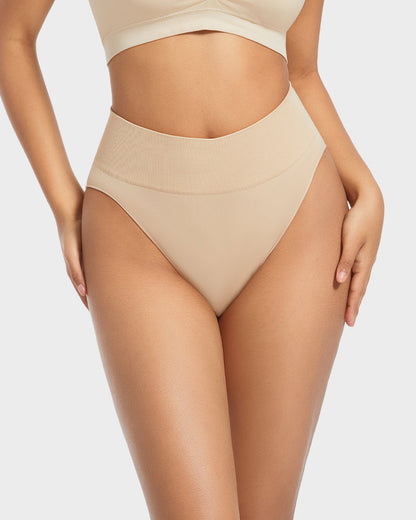 Seamless High Waist Tummy Control Brief Panty