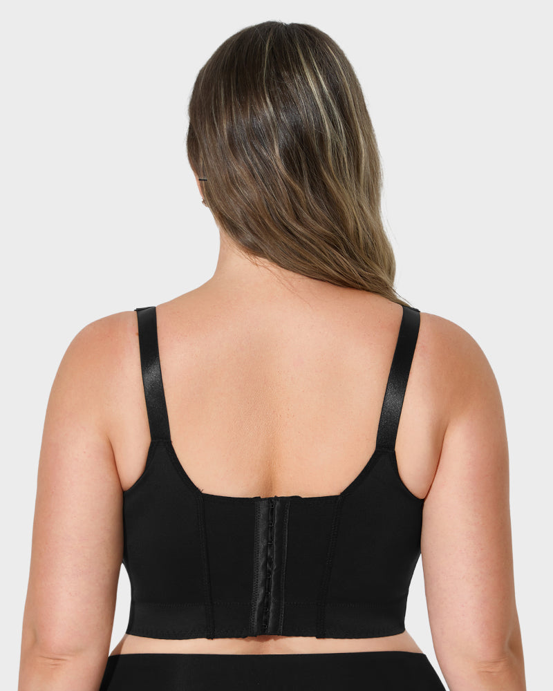 Plus size Back Smoothing Underwire Push Up Bra