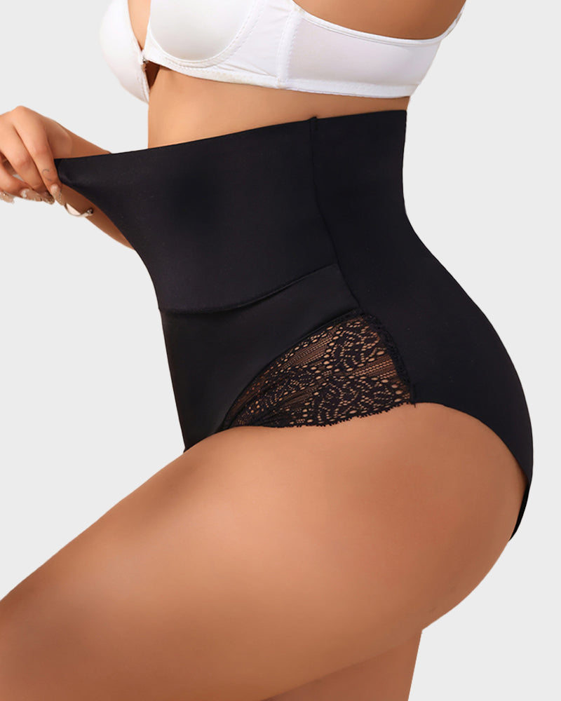 Lace-Trim Shaping Brief Panty