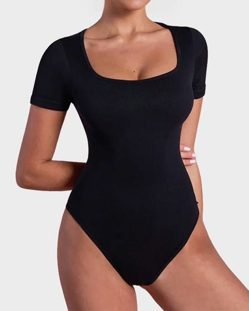 Basic Square Neck Bodysuit