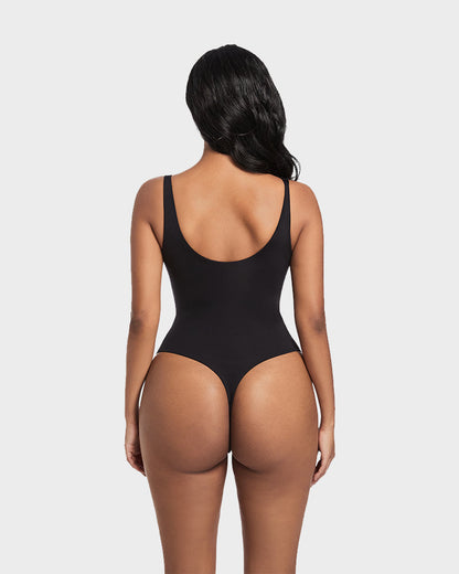 Seamless Sculpt Sleeveless Scoop Neck Thong Bodysuit