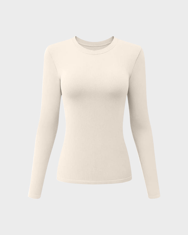 Comfort Long Sleeve Slim Fit Top